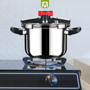 [Compre 1 e Leve 2] Panelas de Pressão TurboChef Aço Inoxidável - Á Prova de Explosões + Brinde: Kit Utensílios